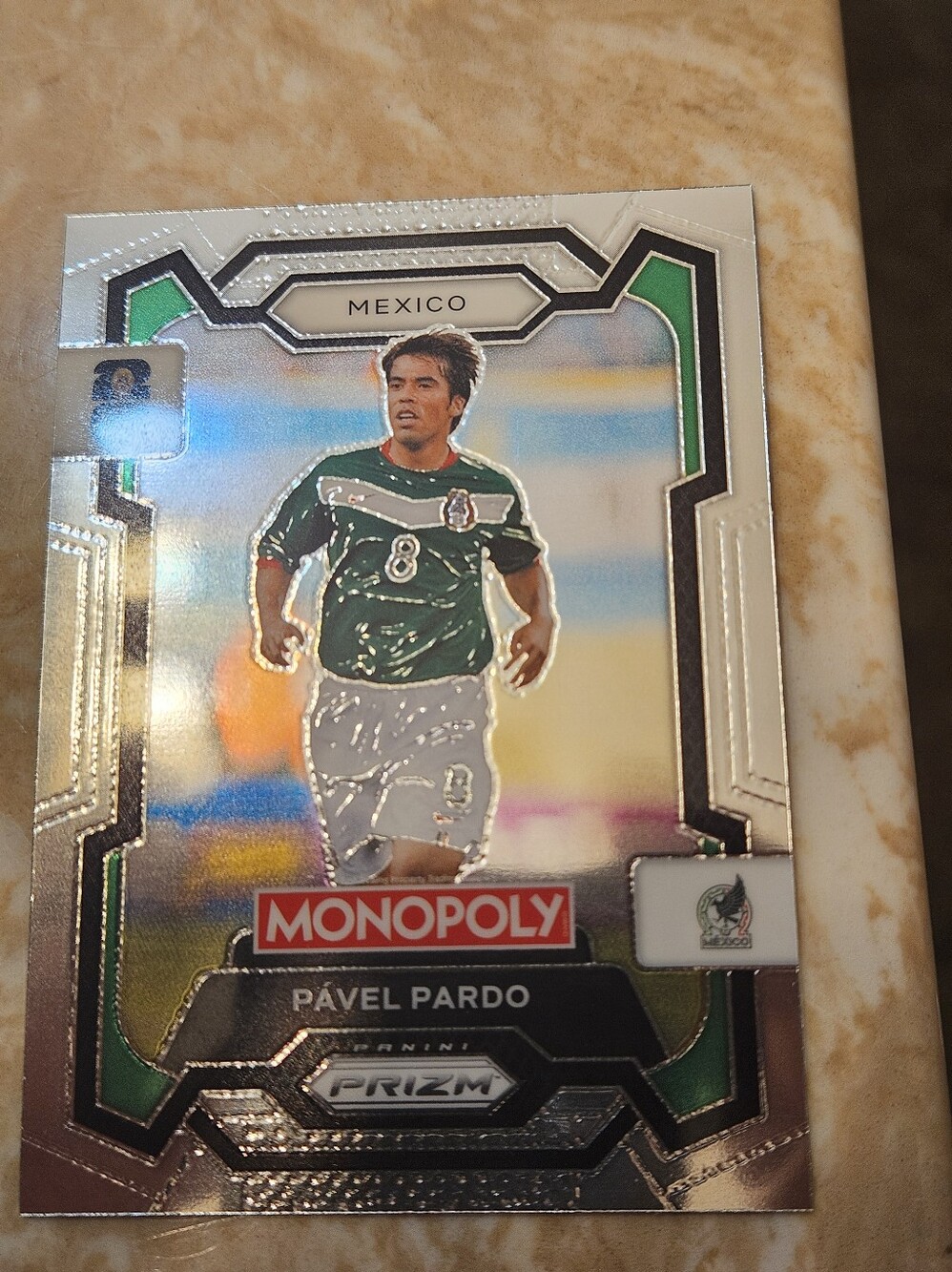 2026 Panini Monopoly Prizm FIFA World Cup Pavel Pardo Card